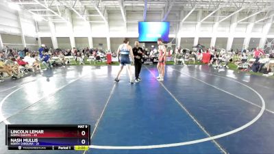 215 lbs Round 4 (6 Team) - Lincoln Lemar, North Dakota vs Nash Mullis, North Carolina