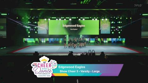 Edgewood Eagles [2025 Show Cheer 3 - Varsity - Large] 2025 Pop Warner National Cheer & Dance Championship