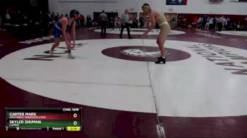 174 lbs Cons. Semi - Carter Marx, Southwest Minnesota State vs Skyler Shuman, Luther