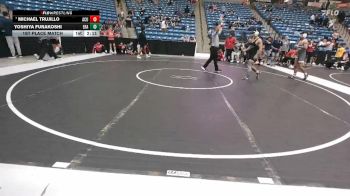 141 lbs 1st Place Match - Yoshiya Funakoshi, Embry-Riddle (Ariz.) vs Michael Trujillo, Arizona Christian University