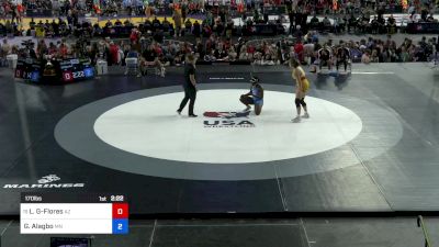 170 lbs Cons 8 #1 - Lillian Gradillas-Flores, AZ vs Grace Alagbo, MN