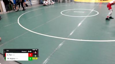 125 lbs Cons. Round 1 - Marcus Najera, New Mexico Highlands vs Aiden Piel, Hastins Wrestling Academy