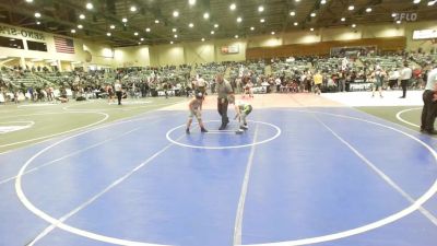 87 lbs Quarterfinal - Cain Mora, Spanish Springs WC vs Ladd Riopel, Spearfish Youth Wrestling