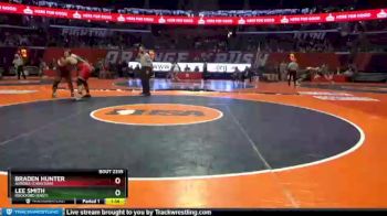 2A 285 lbs Cons. Round 3 - Lee Smith, Rockford (East) vs Braden Hunter, Aurora (Christian)