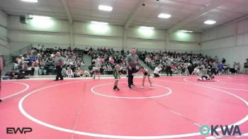 55 lbs Rr Rnd 1 - River Tyler, Hulbert vs Royer Hernandez, Gore Pirates Youth Wrestling