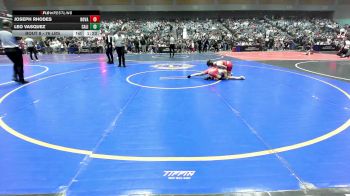 76 lbs Round Of 32 - Joseph Rhodes, Nova Wrestling Club vs Leo Vasquez, California Grapplers