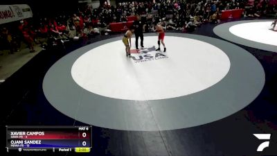 119 lbs Placement - Xavier Campos, SAWA-FR vs Ojani Sandez, MDWA-FR