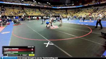 190 Class 1 lbs Quarterfinal - Isabella Renfro, Seneca vs Carmen Conner, Lafayette County