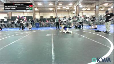 52 lbs Semifinal - Michael Fabela, Chickasha Youth Wrestling vs Johnny Elswick, Prime Wrestling
