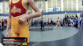 78 lbs Round 1 (4 Team) - Spencer Wolfe, Franklin Central Wrestling Club vs Joseph Jankowski, Mater Dei Wrestling Club