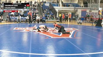 133 lbs Quarterfinal - Maximilian Leete, American vs Dillon Arrick, Binghamton