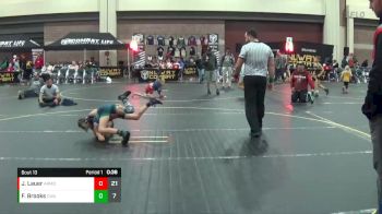 65 lbs Round 5 (6 Team) - Jack Lauer, Armory Athletics vs Forest Brooks, Contenders Wrestling Academy Green