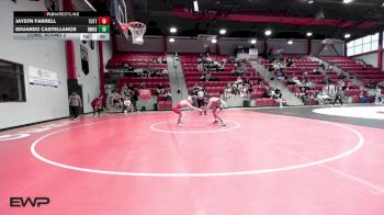 113 lbs Cons. Round 2 - Eduardo Castellanos, Bentonville West High School vs Jaystn Farrell, TUTTLE