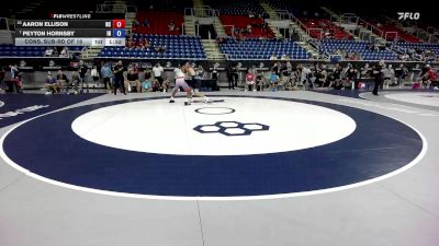 150 lbs Cons. Sub-rd Of 16 - Aaron Ellison, NC vs Peyton Hornsby, IN