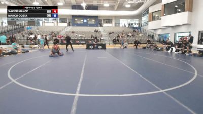 138 lbs Xavier Mance, Georgia vs Marco Costa, California Gold