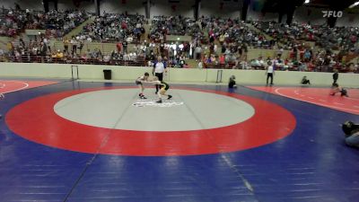 61 lbs Round Of 16 - Cohen Hurst, Slate Wrestling Academy vs Rhett Jackson, Rockmart Takedown Club