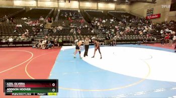 116 lbs Cons. Round 5 - Azel Olvera, Jordan High School vs Addison Hoover, Union