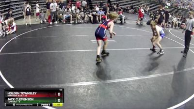 95 lbs Round 3 (6 Team) - Holden Townsley, Nebraska Blue vs Jack Clemenson, Team USA