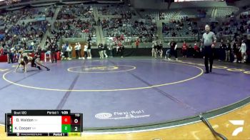 113 lbs Quarterfinal - Drew Waldon, Dekalb vs Karrington Cooper, New Haven