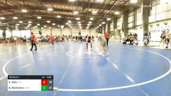 220 lbs Prelims - Shane Daly, Empire Wrestling Academy HS vs Brian McKinnon, Iron Horse Blue