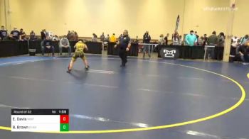 90 lbs Prelims - Ezra Davis, Northern Tioga vs Brody Brown, Chartiers Valley