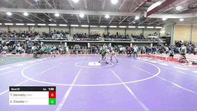 160 lbs Round Of 32 - Tucker Kennedy, Kennebunk vs Colby Cloutier, King Philip