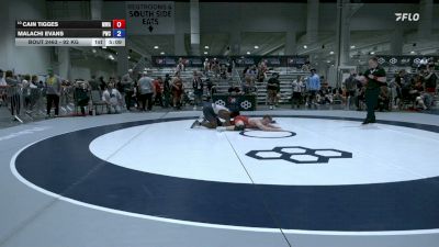 92 kg Cons. Rd Of 32 - Cain Tigges, Moen Wrestling Academy vs Malachi Evans, Patriot Wrestling Club