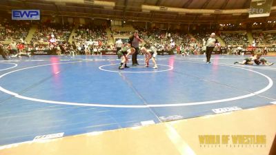 76 lbs Round Of 64 - Dawson Gassen, Heartland Wrestling Academy vs Cael Danielson, Texas Elite