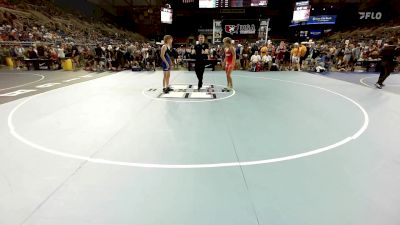 126 lbs Cons 64 #1 - Daxton Kline, AR vs Collin Hire, MT