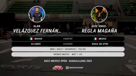 Alan Velázquez Fernández vs Jose Angel Regla Magaña 2025 ADCC Guadalajara Open