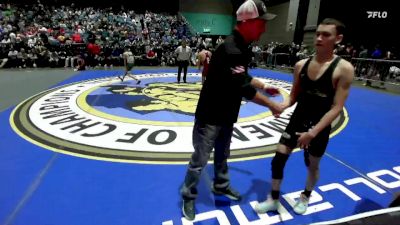 106 lbs Champ. Round 2 - Lance Stewart, Battle Mountain vs Nixon Dayao, Perry