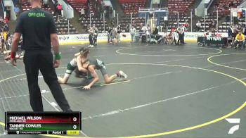 107 lbs Cons. Round 4 - Michael Wilson, Freeland WC vs Tanner Cowles, Rocket WC