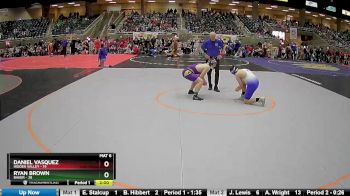 172 lbs Round 1 (4 Team) - Ryan Brown, Baker vs Daniel Vasquez, Hidden Valley