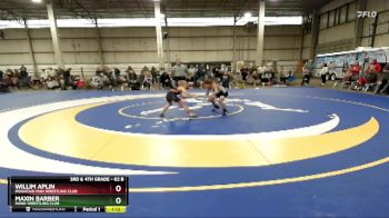 62 B Round 1 - Maxin Barber, Hawk Wrestling Club vs Willim Aplin, Mountain Man Wrestling Club