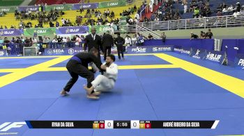 André Ribeiro Da Silva vs Ryan Da Silva 2025 Brasileiro Jiu-Jitsu IBJJF
