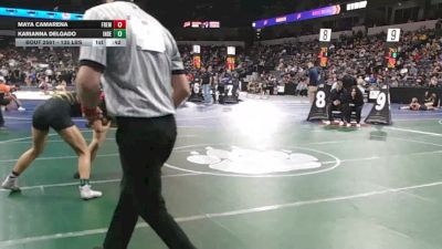 135 lbs Consi Of 16 #1 - Maya Camarena, Fremont (CC) vs Karianna Delgado, Inderkum (SJ)