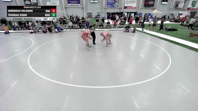 JR BOYS HARD LUCK - 172.8-174.4 Champ. Round 1 - Jeremiah Wilgers, South Dakota vs Thomas Dunn, Bear Cave Wrestling Club