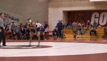 174 lbs college match, Quentin Wright, Penn State,, vs Steve Anceravage, Cornell,,