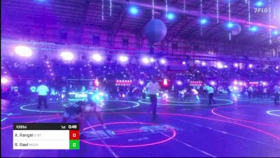 109 lbs Consi Of 16 #1 - Alexia Rangel, G-Style Wrestling vs Rosie Rael, Mountain Vista WC