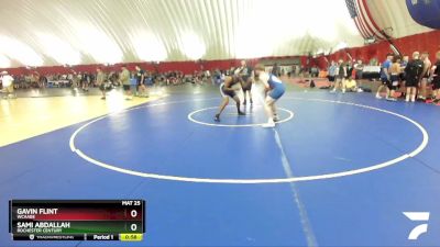 180-182 lbs Round 3 - Gavin Flint, WCAABE vs Sami Abdallah, Rochester Century