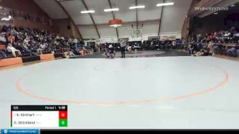 125 lbs Quarterfinal - Kaili Kirkhart, Oakridge vs Gracianna Strickland, Hillsboro