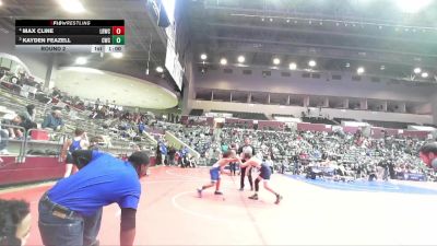 95 lbs Round 2 - Kayden Feazell, Conway Wrestling Club vs Max Cline, Little Rock Wrestling Club