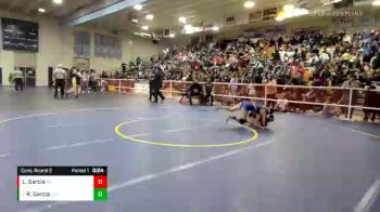 101 lbs Cons. Round 2 - Raquel Garcia, Colony vs Lily Garcia, Palm Springs