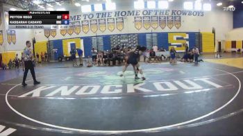 110 lbs Round 3 (6 Team) - Kassarah Cadavid, Wellington WC vs Peyton Rego, The Outsiders