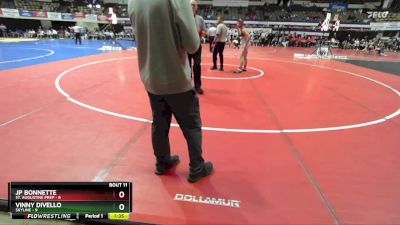 132 lbs Quarters & Wb (16 Team) - Vinny DiVello, Skyline vs JP Bonnette, St. Augustine Prep