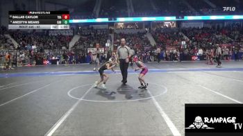 55 lbs Cons. Round 2 - Dallas Caylor, Trailhands vs Anestyn Means, Carroll