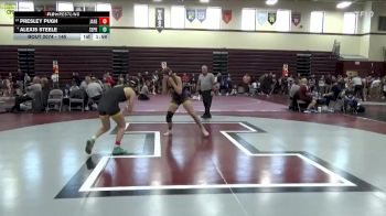 145 lbs Quarterfinal - Presley Pugh, Janesville vs Alexis Steele, Southeast Polk
