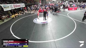 155 lbs Round 1 (16 Team) - Kaitlyn Bailey, NAWA-GR vs Noelle Alexander, CMWA-GR