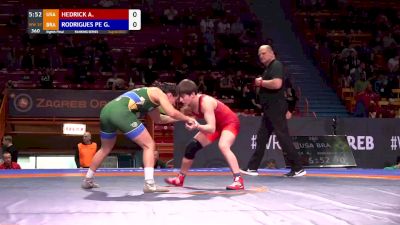 57kg - Alex Hedrick, USA vs Giullia Rodrigues, BRA