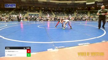 67 lbs Consi Of 8 #2 - Kyler Robinson, Shootbox Wrestling Club vs Luke Briggs, Rampage